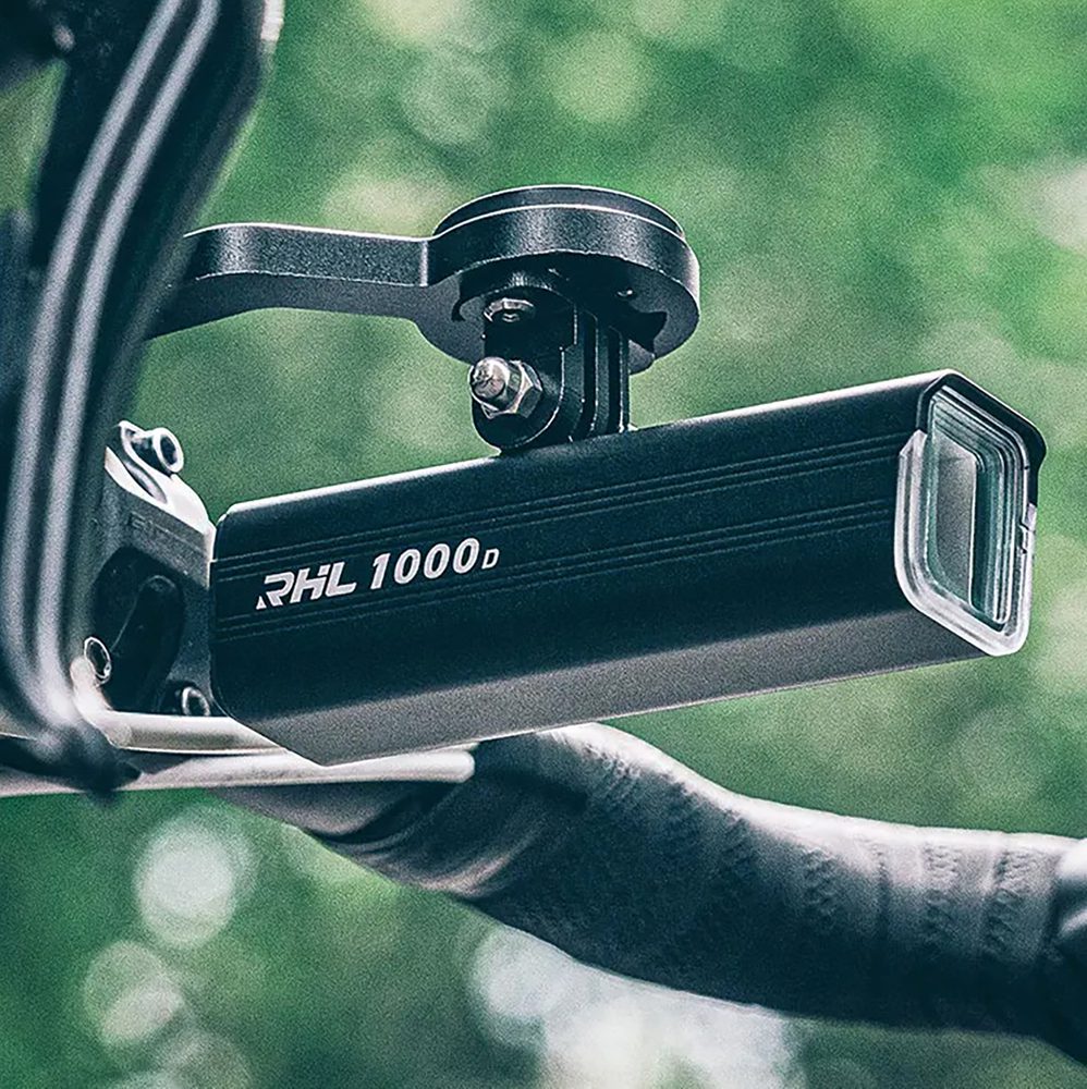 Rockbros RHL1500 front bicycle light 5000mAh 1500lm IPX6 - blackeng