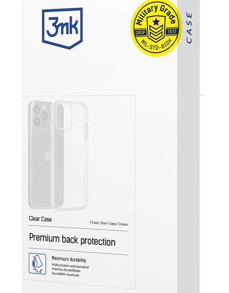 184560_2 3mk Clear Case for Samsung Galaxy A36 5G - transparenteng