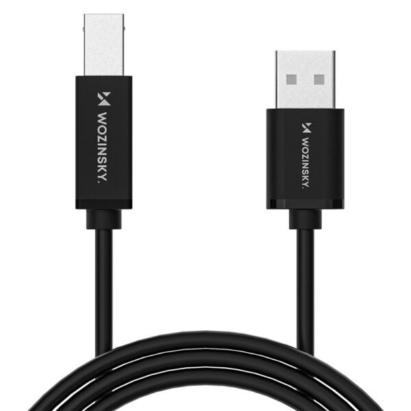 Wozinsky WKDDY3S USB-B - USB-A 480Mb/s Cable 2m - Blackeng