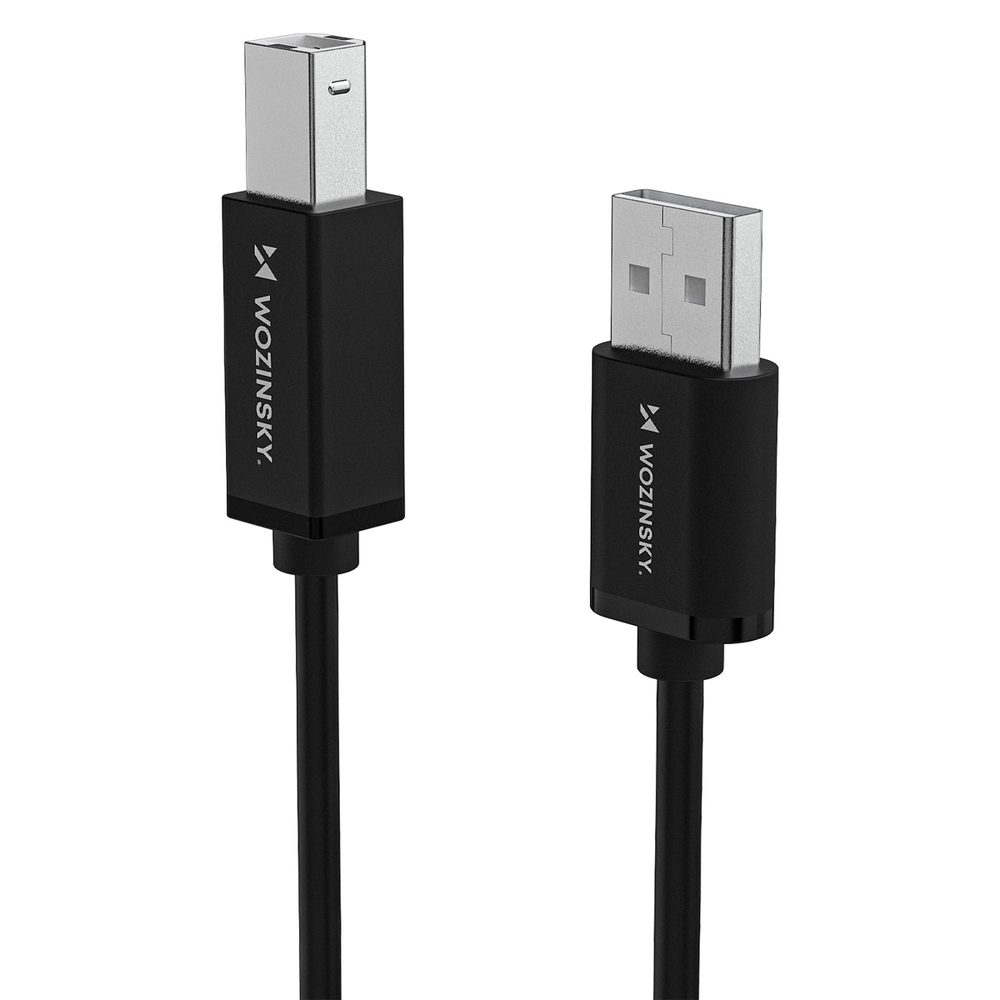 Wozinsky WKDDY3S USB-B - USB-A 480Mb/s Cable 2m - Blackeng