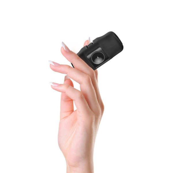 Wozinsky WF16-YLS 5000mAh 15W Lightning Mini Power Bank with Built-in USB-C Cable and Apple Watch Charger - Blackeng