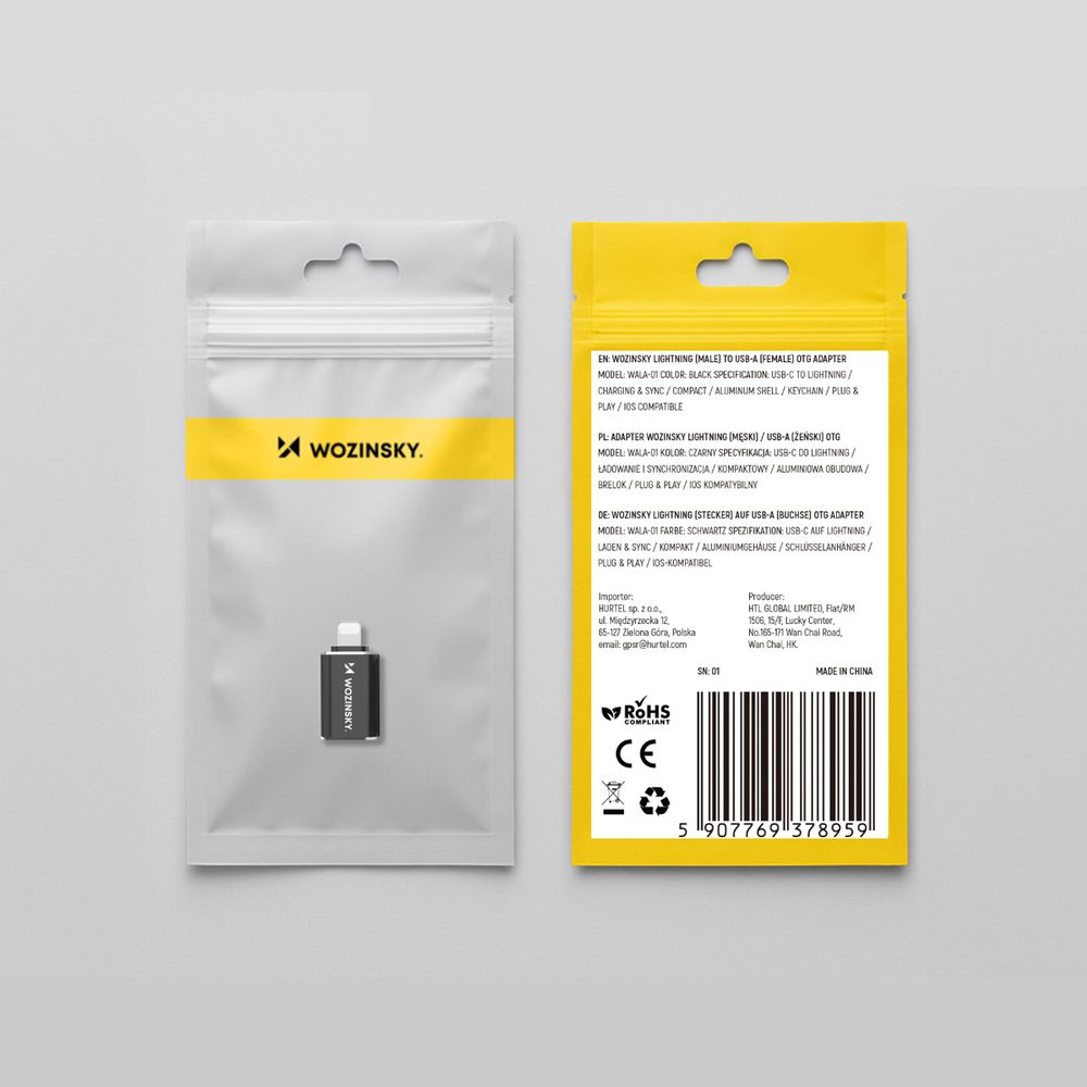 195140_10 Wozinsky WALA-01 Lightning to USB-A OTG Adapter - Blackeng