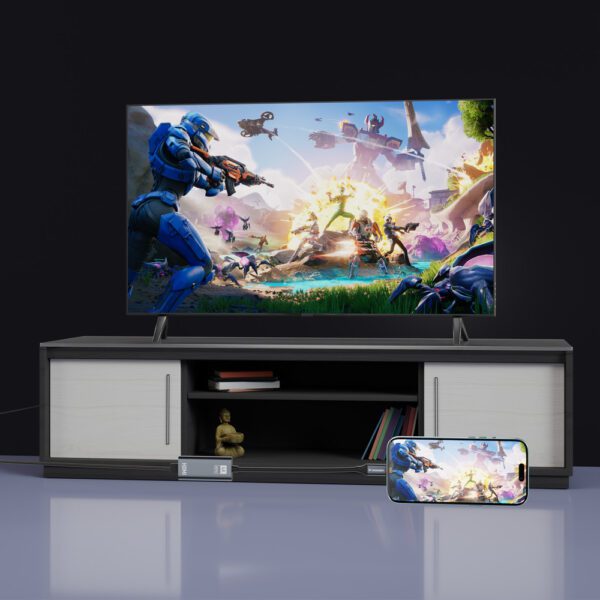 195145_12 Wozinsky WACH-01 USB-C - HDMI 4K 60Hz Adapter - Blackeng