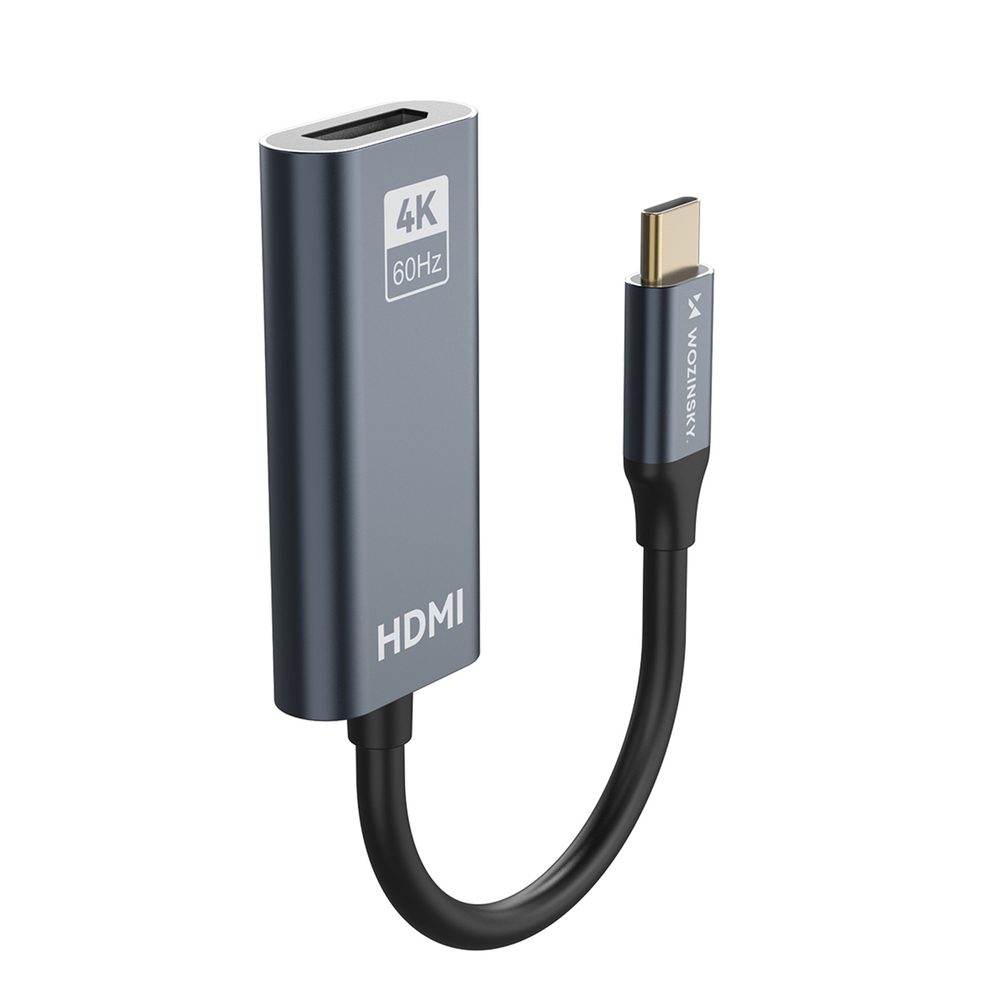 195145_4 Wozinsky WACH-01 USB-C - HDMI 4K 60Hz Adapter - Blackeng