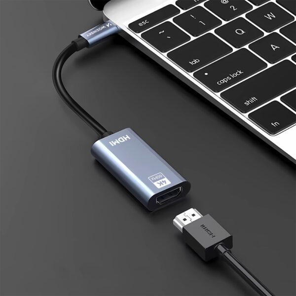 195145_5 Wozinsky WACH-01 USB-C - HDMI 4K 60Hz Adapter - Blackeng