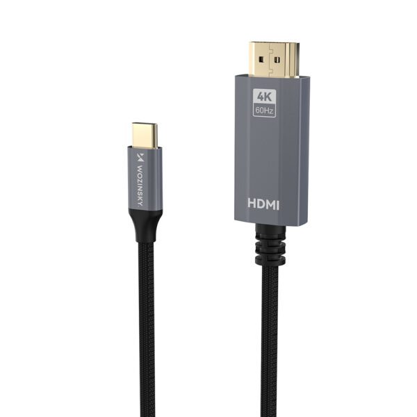 195146_4 Wozinsky WCCH-01 USB-C - HDMI 4K 60Hz Cable 1.8m - Blackeng
