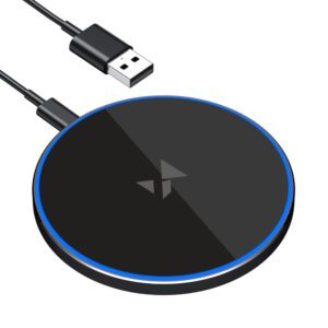 195147_1 Wozinsky WLI-01Y 15W Qi Inductive Charger with USB-C Cable - Blackeng