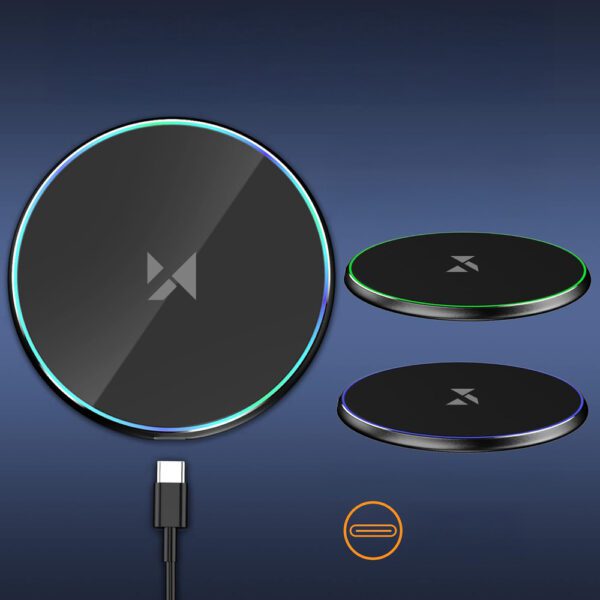 195147_9 Wozinsky WLI-01Y 15W Qi Inductive Charger with USB-C Cable - Blackeng