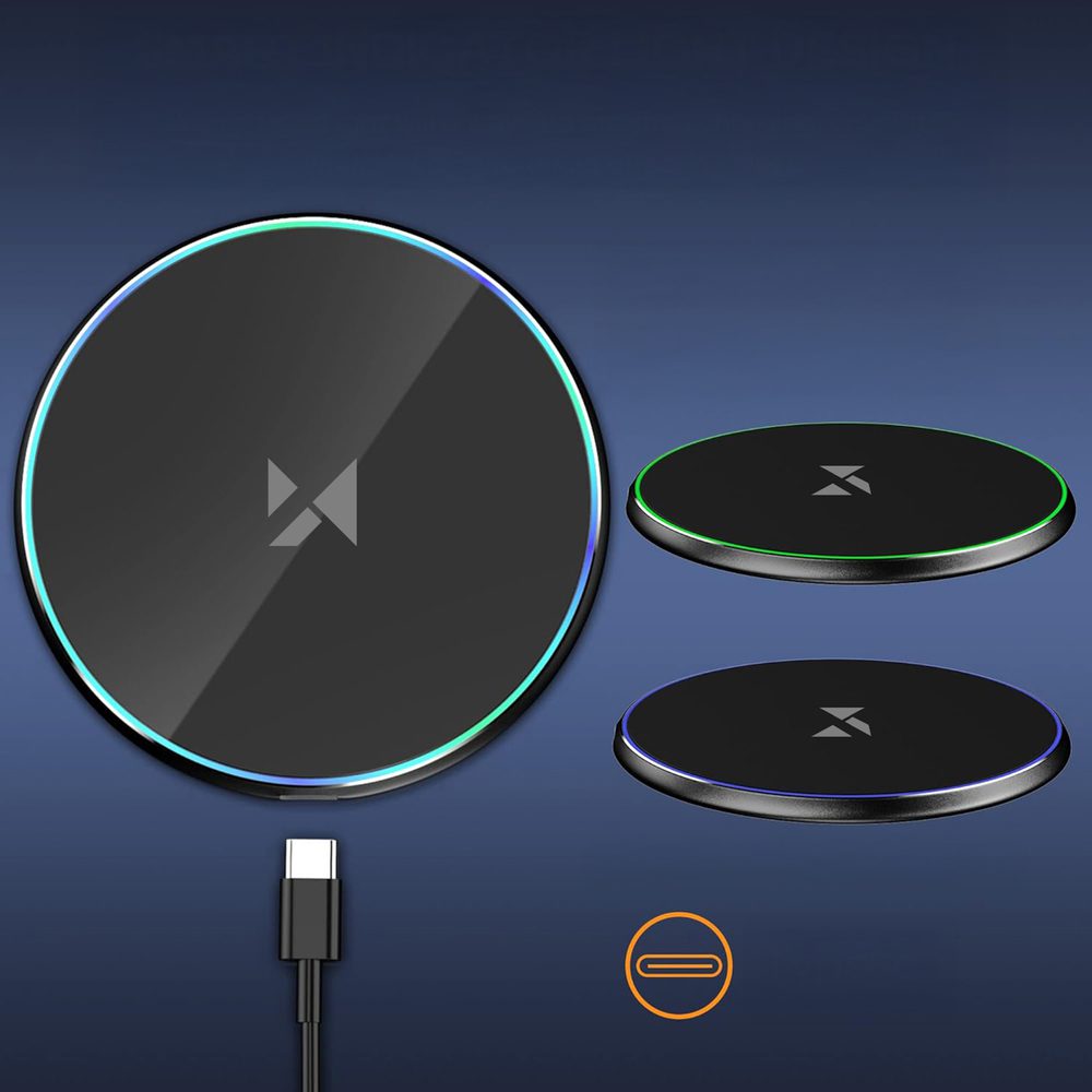 195147_9 Wozinsky WLI-01Y 15W Qi Inductive Charger with USB-C Cable - Blackeng