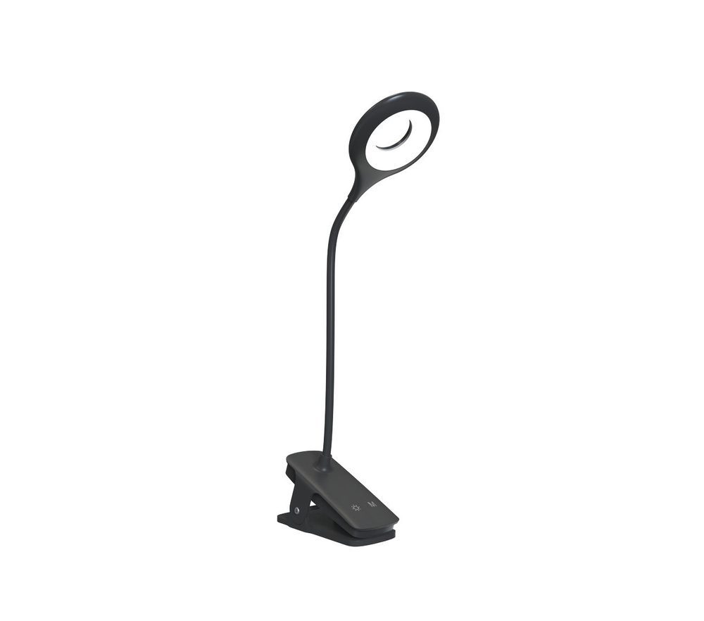 195473_1 Mini Wozinsky Wireless LED Reading Lamp with Clip + USB-C Cable - Blackeng