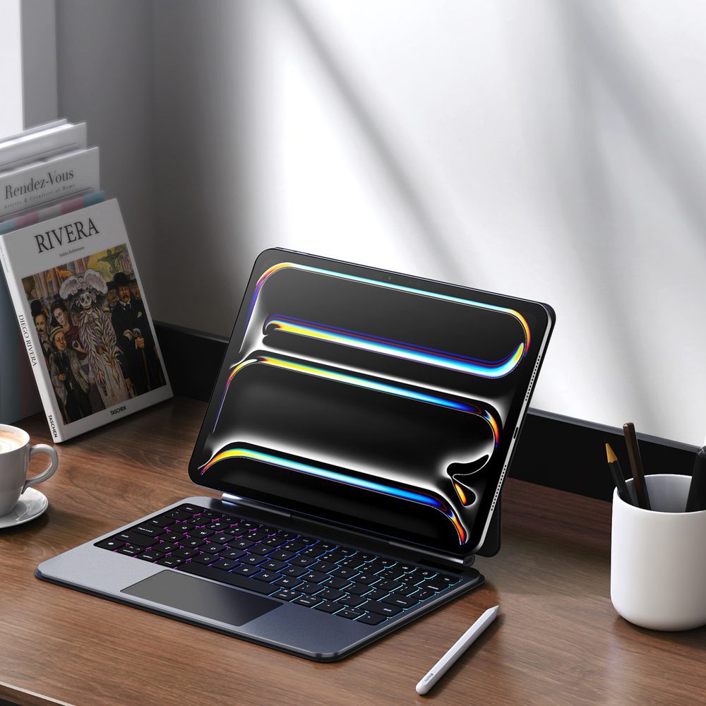 Etui z klawiaturą Dux Ducis (MK series) na iPad Pro 11" (2024) - czarnepol