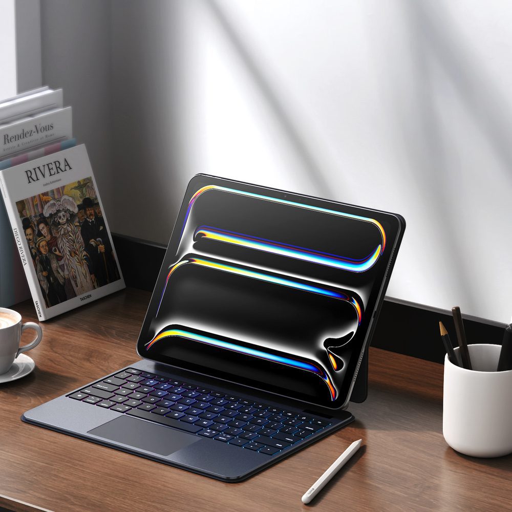 Etui z klawiaturą Dux Ducis (MK series) na iPad Pro 13" (2024) - czarnepol