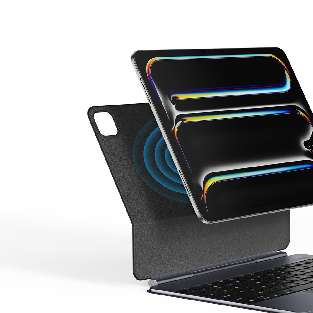 Etui z klawiaturą Dux Ducis (MK series) na iPad Pro 13" (2024) - czarnepol