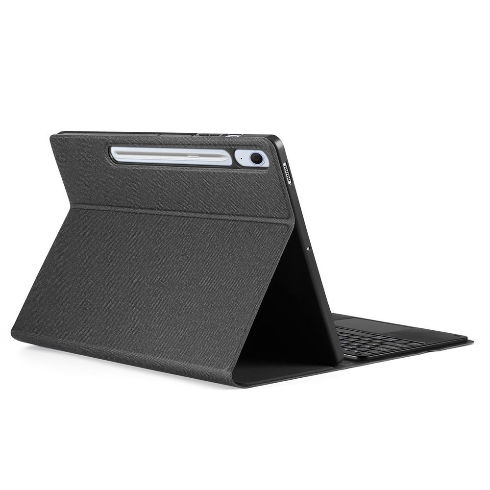 197210_2 Etui z klawiaturą Dux Ducis (TK series) na Samsung Tab S10 FE+ (Plus) - czarnepol