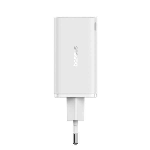 197212_6 Baseus GaN6 Pro Charger 65W 2 x USB-C 2 x USB-A with Black USB-C Cable 100W 1m - Whiteeng