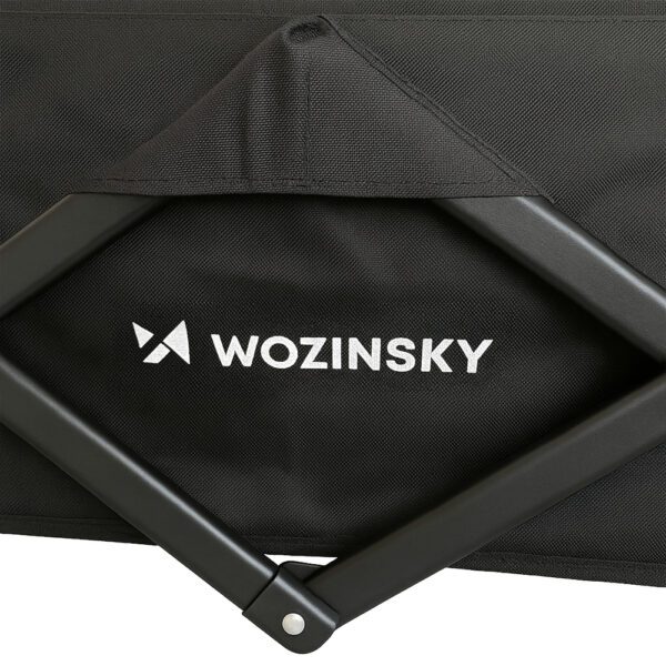 197497_8 Wozinsky WZP-100 beach, tourist, garden cart, durable, wide wheels, up to 100 kg - blackeng