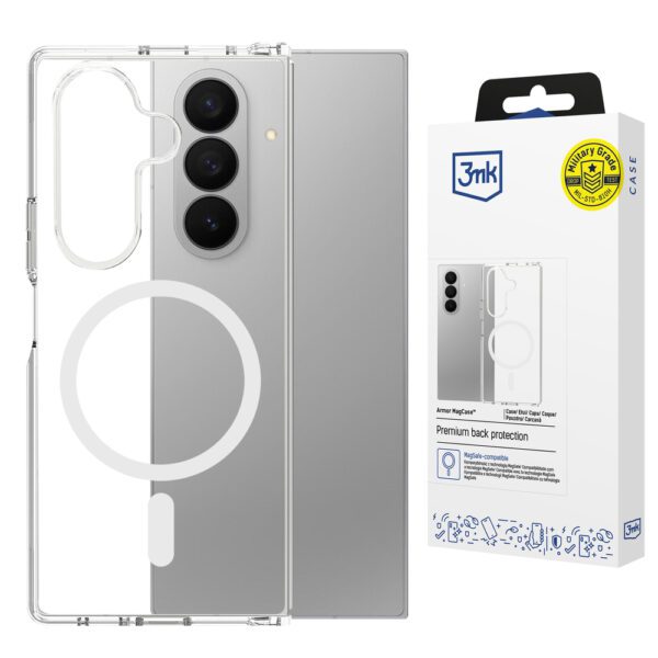 3mk Armor MagCase for Samsung Galaxy Z Fold 7 - Transparenteng