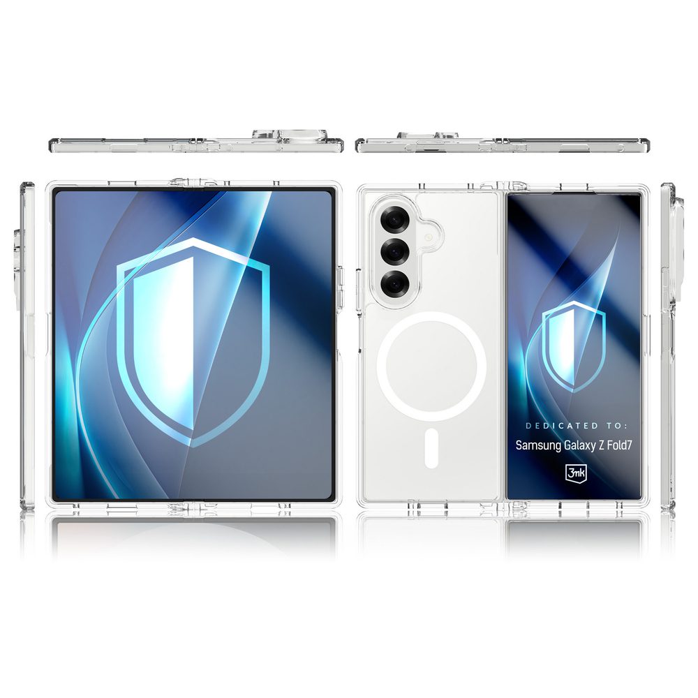 3mk Armor MagCase for Samsung Galaxy Z Fold 7 - Transparenteng