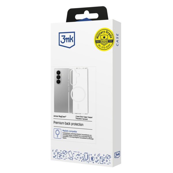 3mk Armor MagCase for Samsung Galaxy Z Fold 7 - Transparenteng