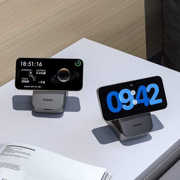 Stacja ładująca 3 w 1 Dudao A11 Max indukcyjna kompatybilna z MagSafe - szarapol
