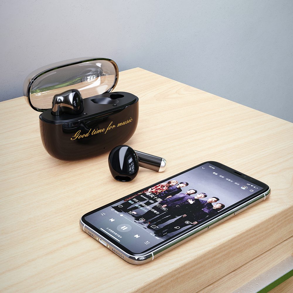 Słuchawki bezprzewodowe Dudao U8 TWS - czarnepol