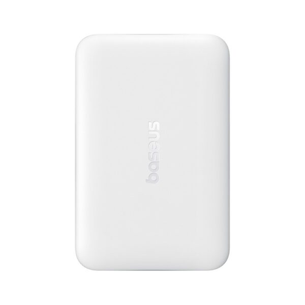 Baseus EnerFill FM11 Ultra-Mini 10000mAh 22.5W MagSafe Compatible Power Bank with Baseus Simple USB-C 20V/3A 30cm Cable - Whiteeng