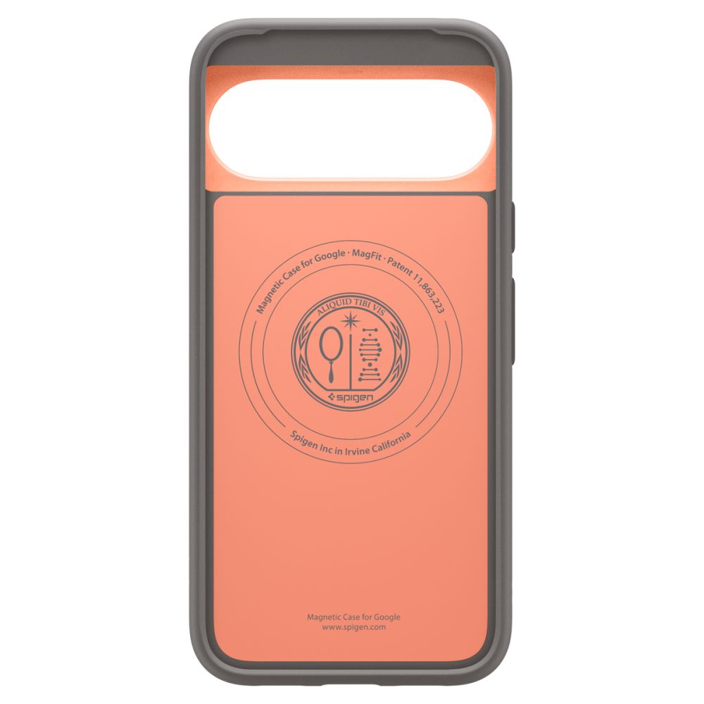 Spigen Nano Pop Mag MagSafe Case for Google Pixel 10 / 10 Pro - Gray-Orangeeng