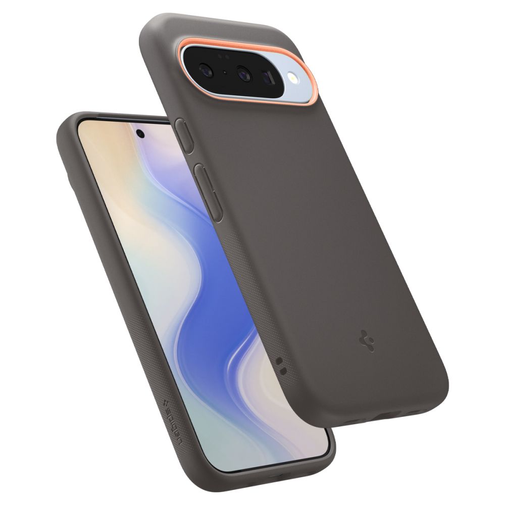 Spigen Nano Pop Mag MagSafe Case for Google Pixel 10 / 10 Pro - Gray-Orangeeng