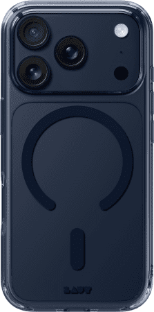 Laut Crystal Fluro MagSafe Case for iPhone 17 Pro - Clear Navy Blueeng