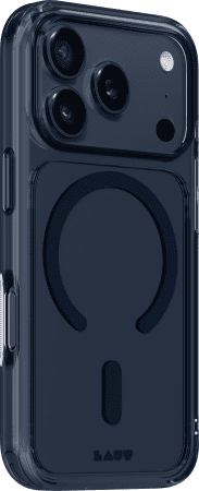 199988_3 Laut Crystal Fluro MagSafe Case for iPhone 17 Pro - Clear Navy Blueeng