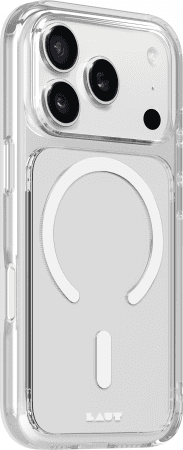 199995_3 Laut Crystal Fluro MagSafe Case for iPhone 17 Pro Max - Clear Grayeng
