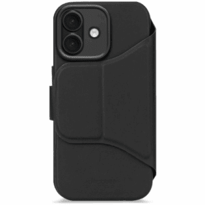 Decoded Textured Silicone Detachable Wallet MagSafe Case for iPhone 17 - Blackeng