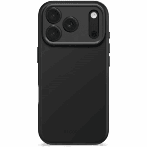 Decoded AntiMicrobial Silicone Backcover MagSafe case for iPhone 17 Pro - blackeng