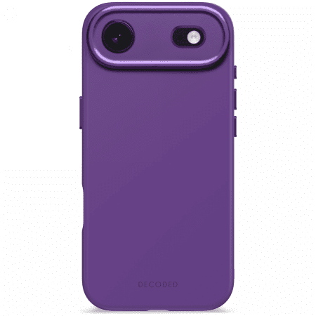 200049_1 Decoded AntiMicrobial Silicone Backcover MagSafe Case for iPhone 17 Air - Purpleeng