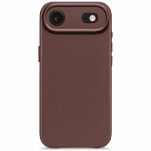 Decoded Leather Backcover MagSafe case for iPhone Air - browneng