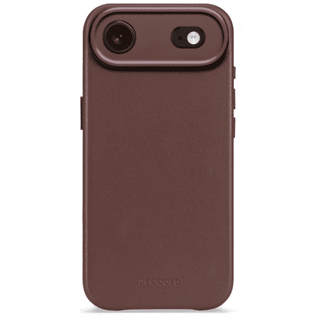 Decoded Leather Backcover MagSafe case for iPhone Air - browneng