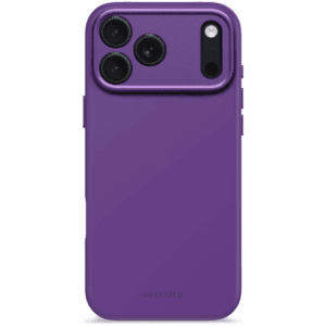 Decoded AntiMicrobial Silicone Backcover MagSafe Case for iPhone 17 Pro Max - Purpleeng