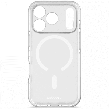 Decoded DropTec Transparent Backcover MagSafe Case for iPhone 17 Pro Max - Translucenteng