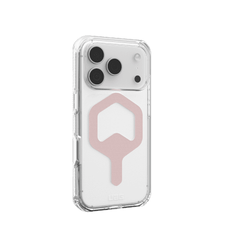 200287_2 UAG Plyo MagSafe Case for iPhone 17 Pro - Clear Pinkeng