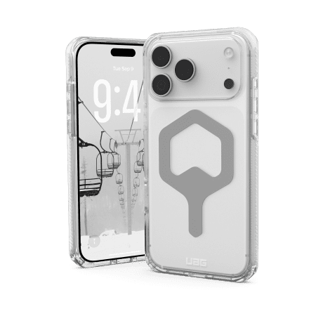 UAG Plyo MagSafe Case for iPhone 17 Pro Max - Clear Silvereng