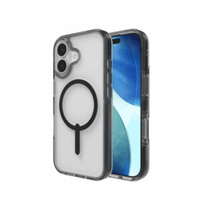 200308_1 ZAGG Santa Cruz Snap MagSafe Case for iPhone 17 - Clear Blackeng