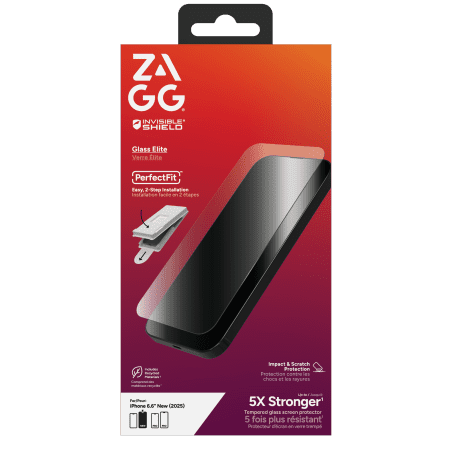 ZAGG Invisibleshield Glass Elite tempered glass for iPhone Aireng