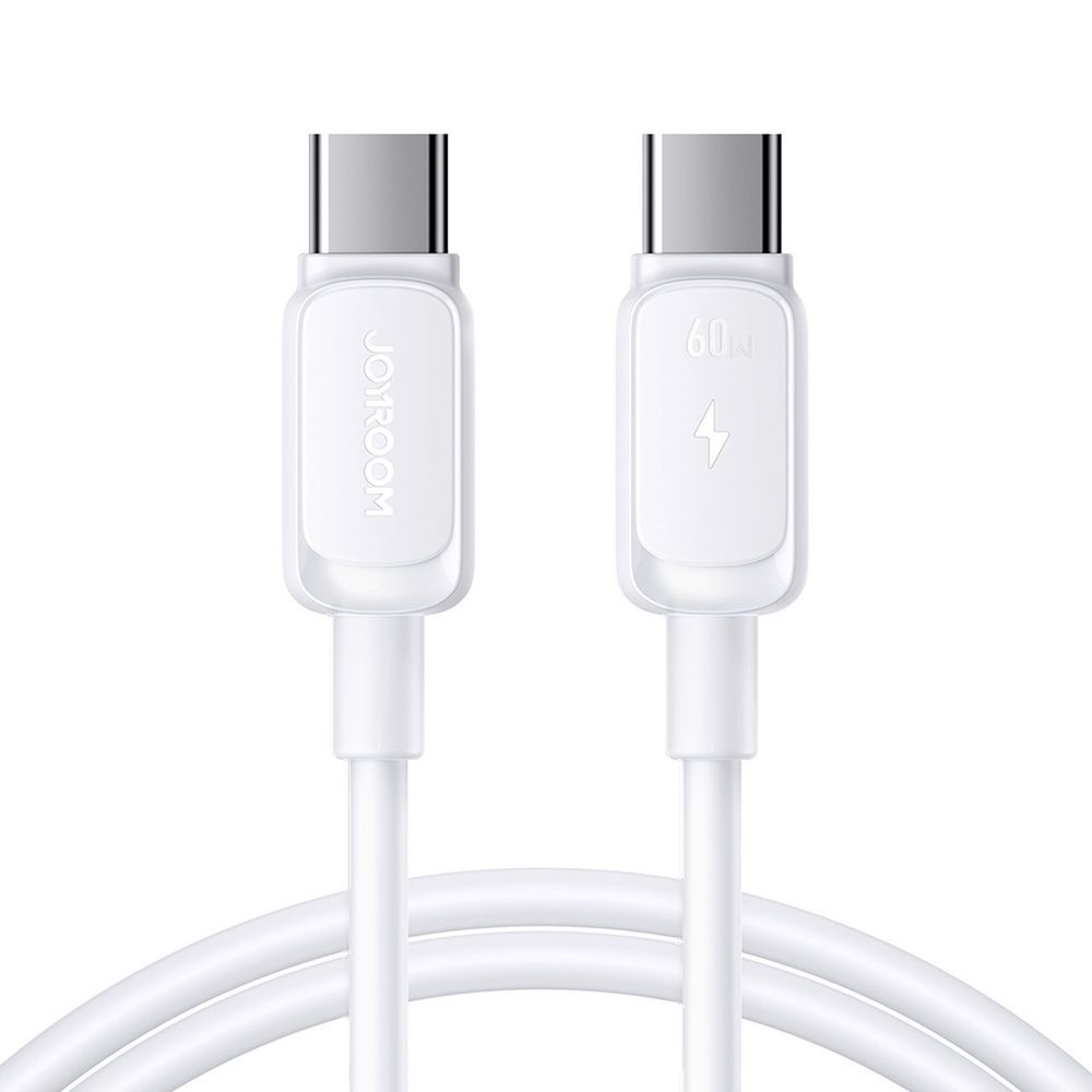 Kabel Joyroom S-A14 USB-C - USB-C 60W 1,2m - białypol