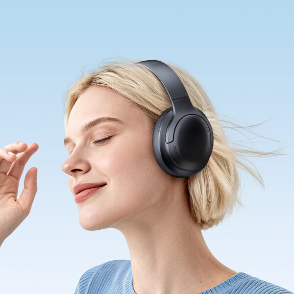 Baseus Bass BH1 Lite Wireless On-Ear Bluetooth 6.0 Headphones - Blackeng