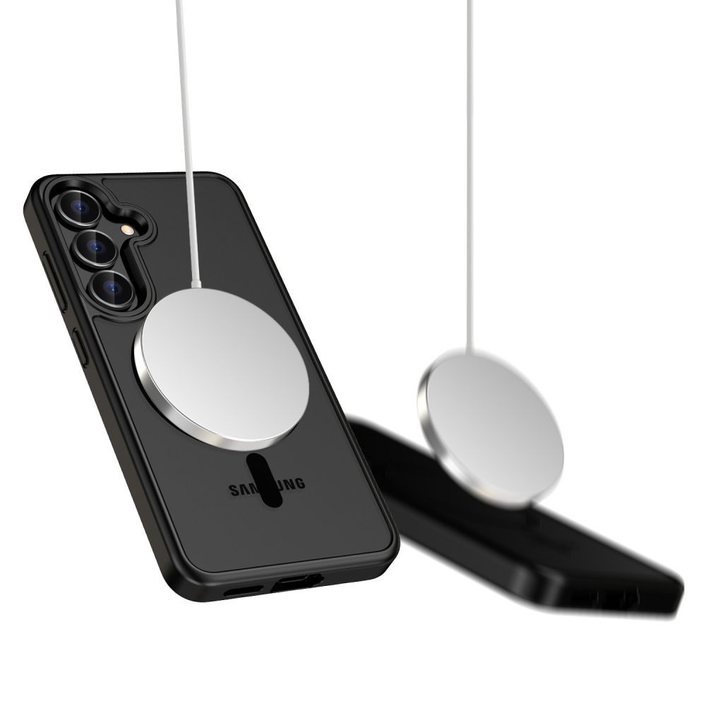 Tech-Protect MagMat MagSafena Samsung Galaxy S25 FE Case - Matte Blackeng