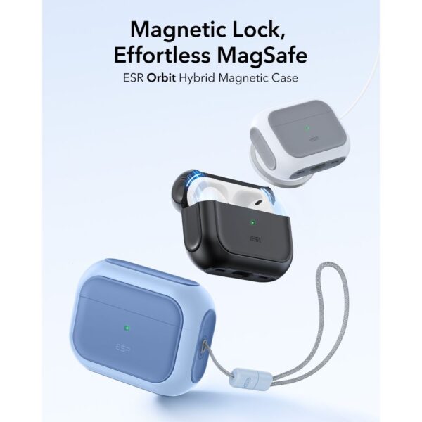 CREATOR: gd-jpeg v1.0 (using IJG JPEG v62), quality = 80 ESR Orbit Halolock MagSafe case for AirPods Pro - blueeng