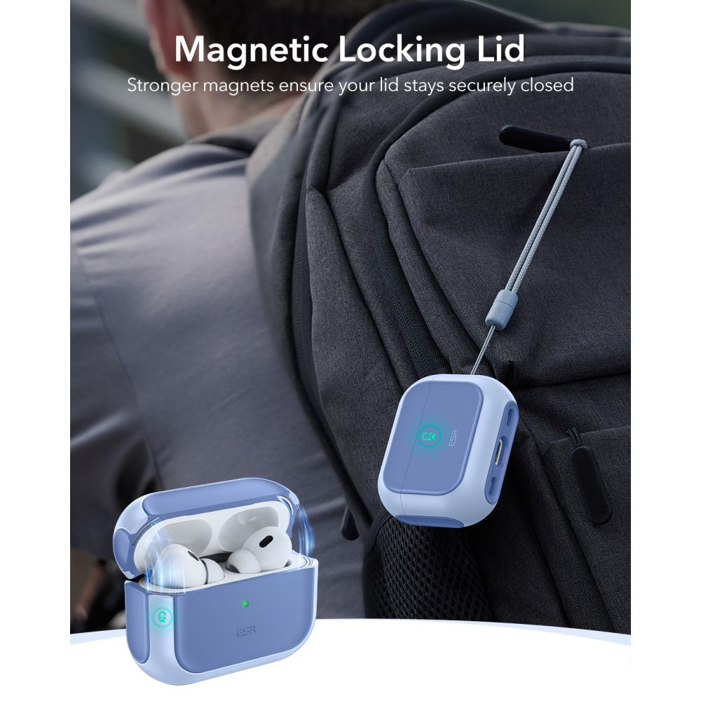 CREATOR: gd-jpeg v1.0 (using IJG JPEG v62), quality = 80 ESR Orbit Halolock MagSafe case for AirPods Pro - blueeng
