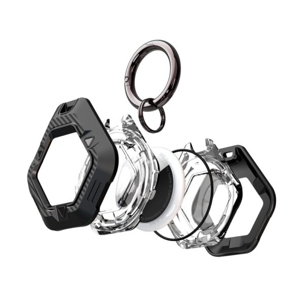 Tech-Protect Defense Case for Apple AirTag 1/2 - Blackeng