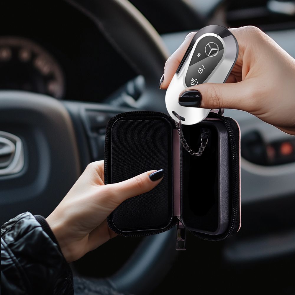 Tech-Protect KLR300 RFID Blocking Car Key Case - Pinkeng