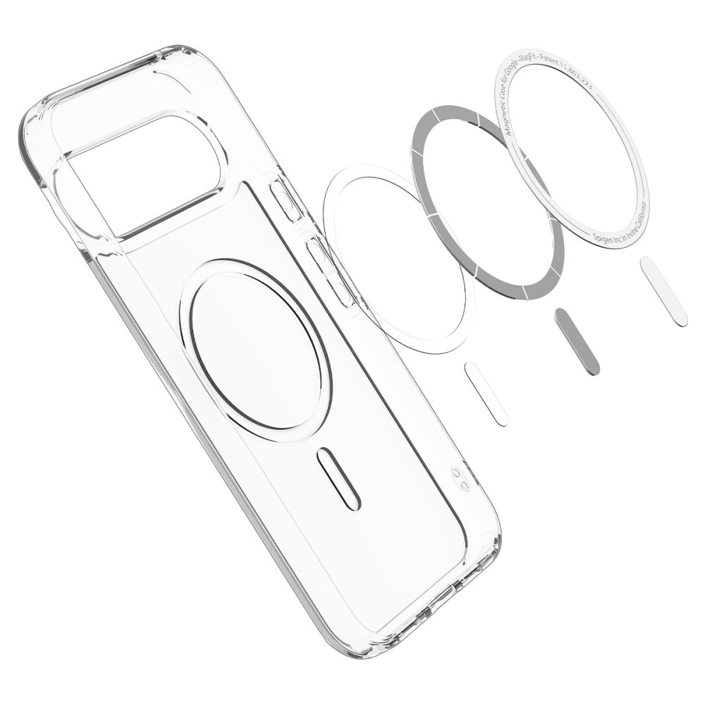 Spigen Ultra Hybrid Mag MagSafe Case for Google Pixel 10 Pro XL - Clear and Whiteeng
